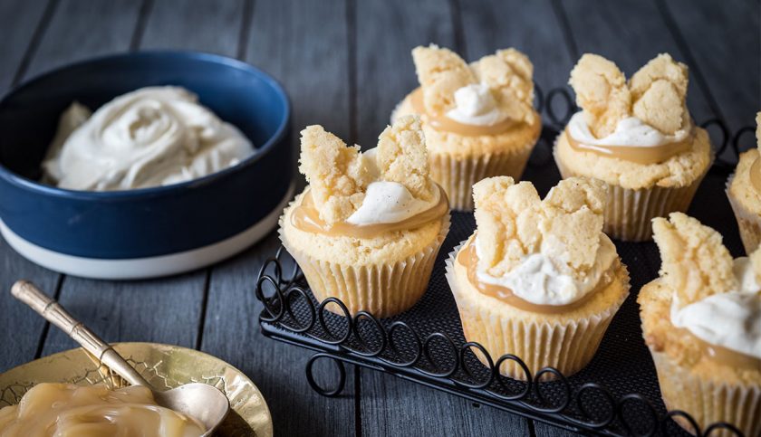 Vanilla Bean Butterfly Cakes