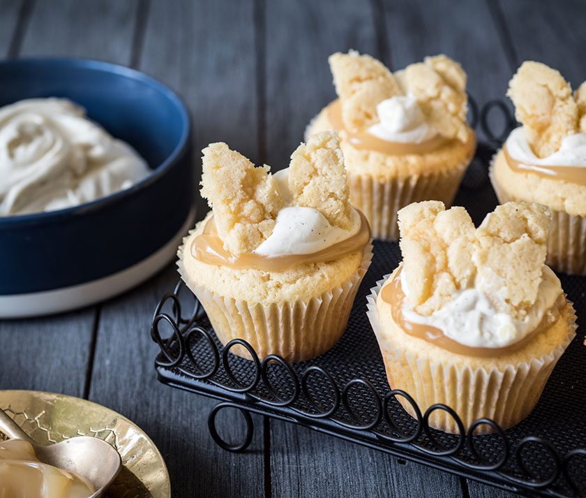 Vanilla Bean Butterfly Cakes