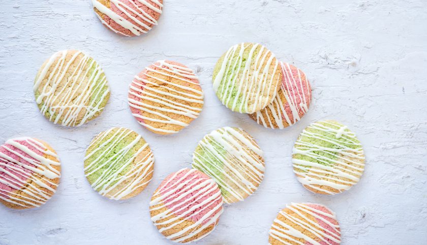 tropical summer cookies