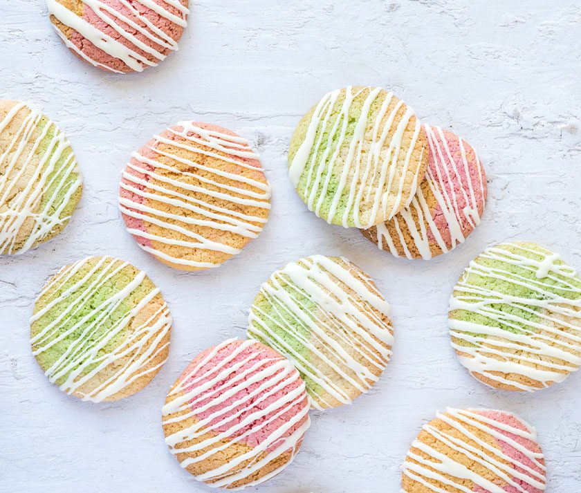 tropical summer cookies