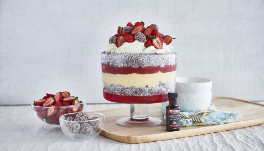 christmas lamington trifle