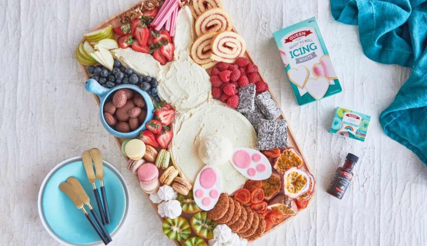 Easter Bunny Buttercream Board