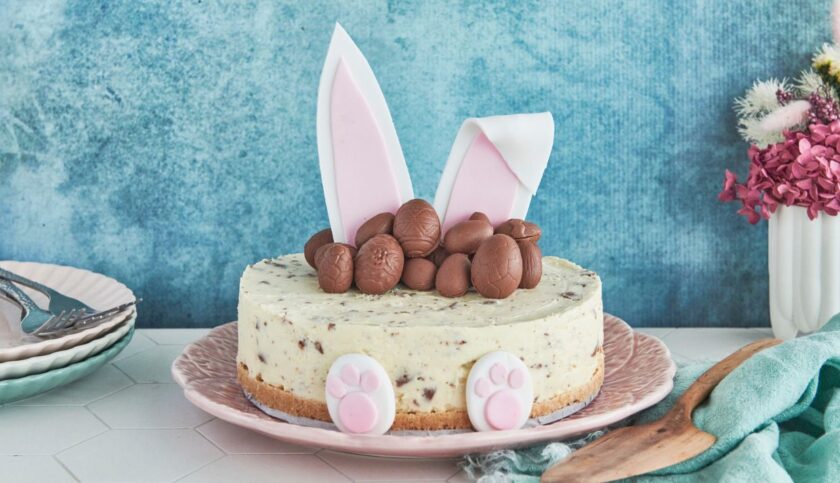 No bake easter egg cheesecake