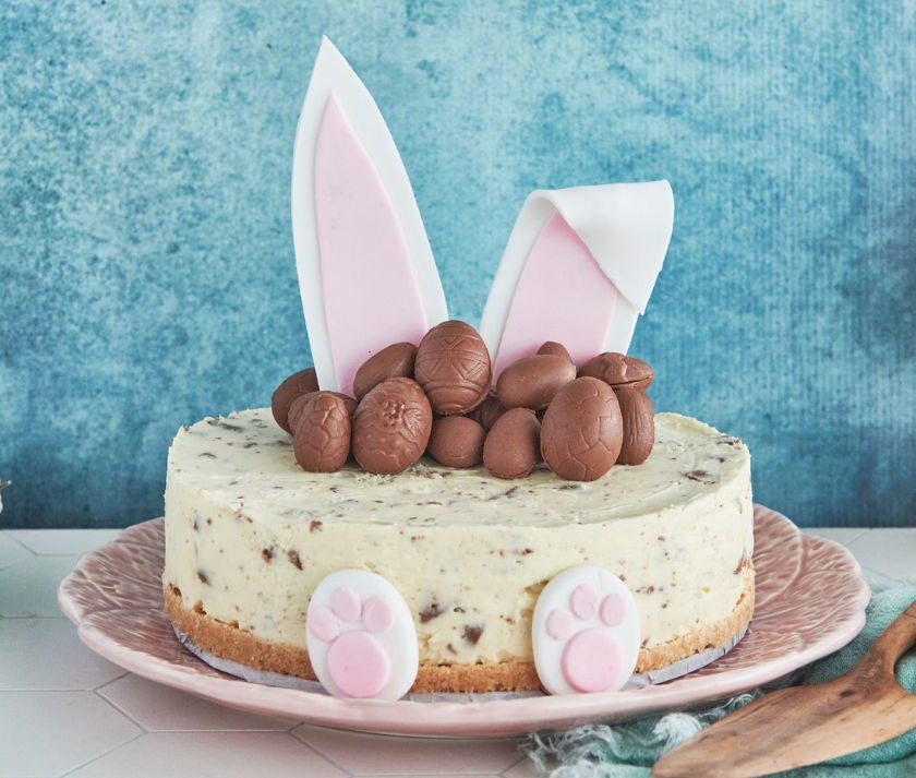 No bake easter egg cheesecake