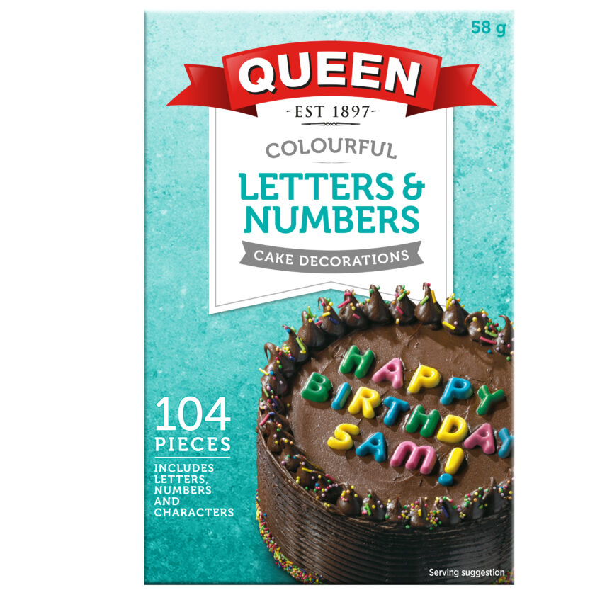 Colourful Letters & Numbers