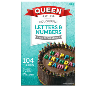 Colourful Letters & Numbers