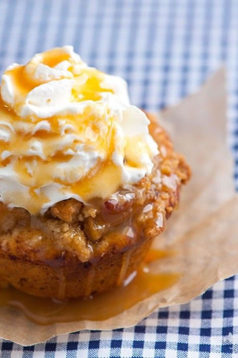 Caramel Apple Cupcakes