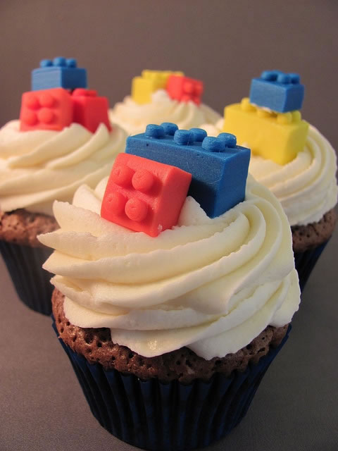 Lego Cupcakes
