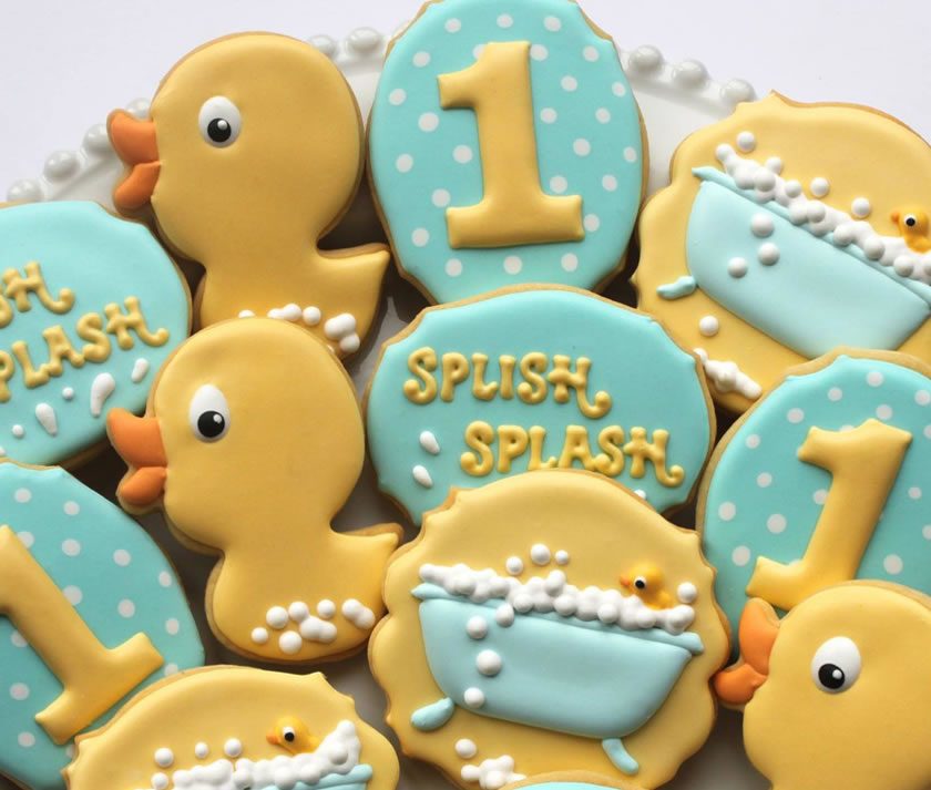 Tutorial: Rubber Duckie Iced Biscuits