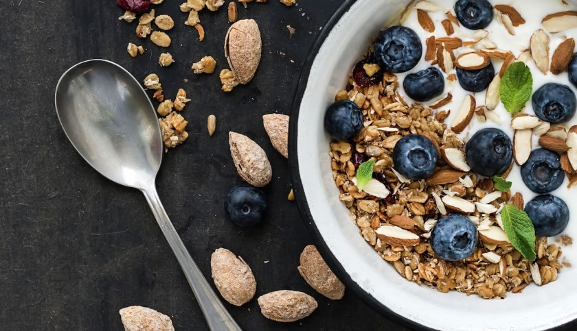 vanilla maple muesli